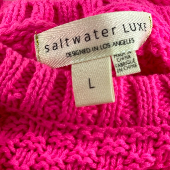 Saltwater Luxe “Ronnie Sweater” Hot Pink!! - Picture 3 of 6